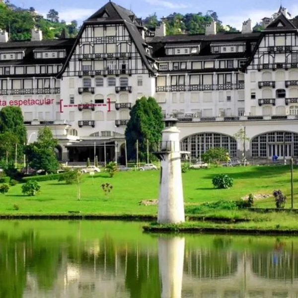 Palácio Quitandinha Espetacular Apartamento com Vista para o Lago