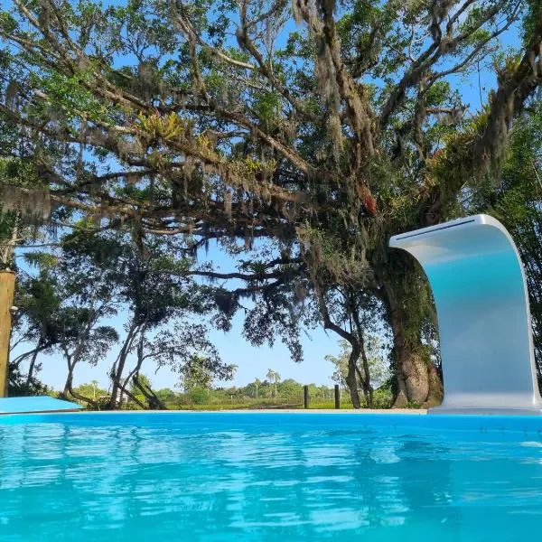 Sítio com piscina Hidromassagem com acesso ao Rio Mampituba