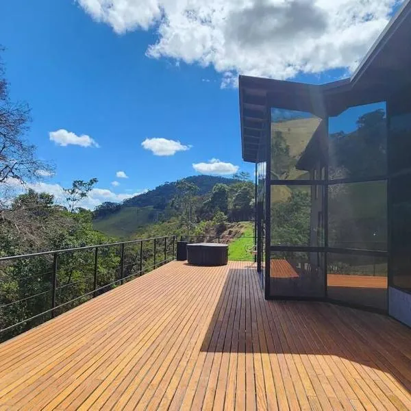 Maravilhosa casa com Cachoeira