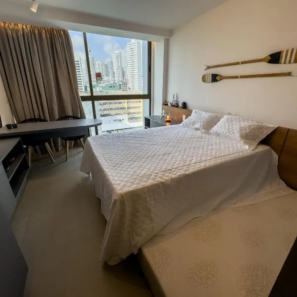 Flat em Boa Viagem Rooftop 470 Conforto e Localização privilegiada