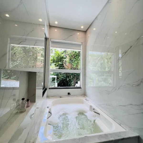 Casa com banheira